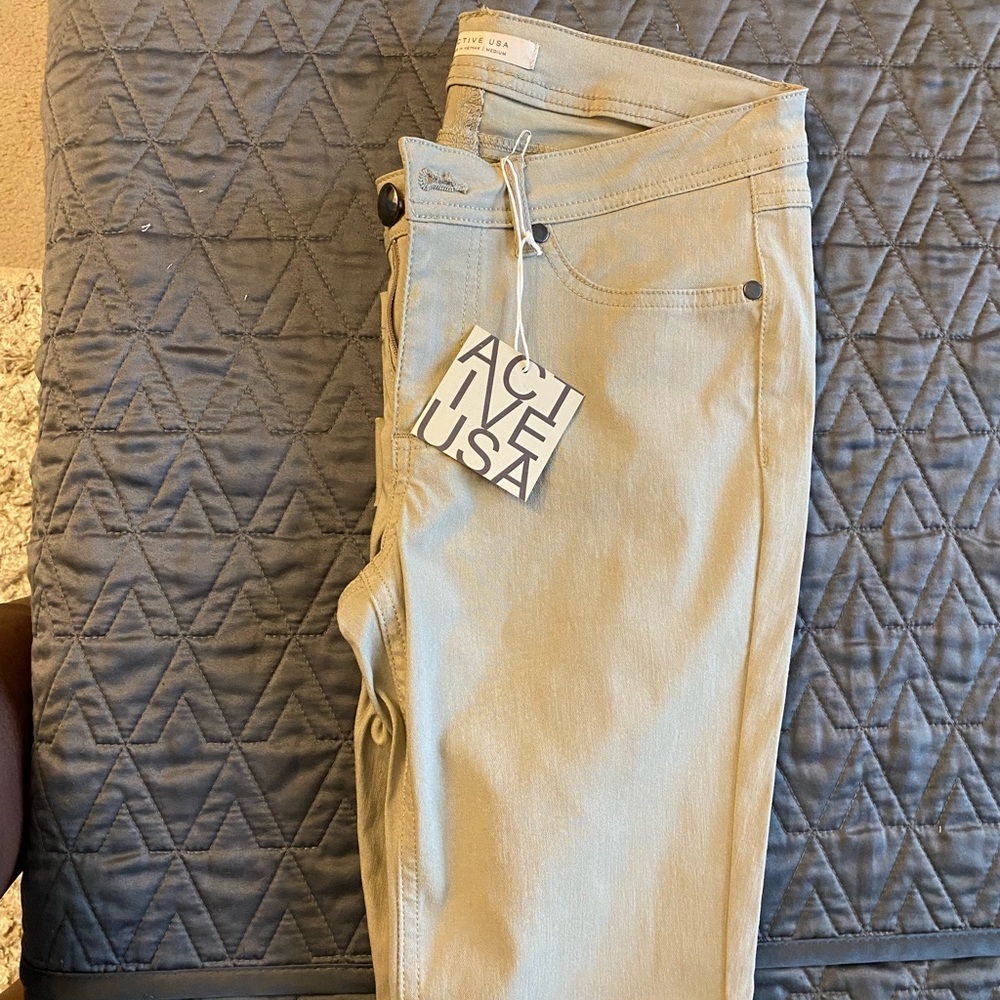 New stretchy khakis